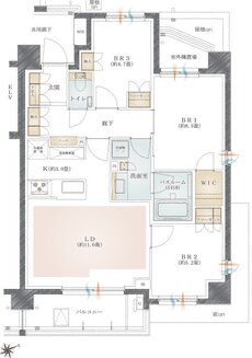 イノバス吉祥寺アベニュー 間取り Aタイプ