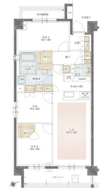 イノバス吉祥寺アベニュー 間取り Eタイプ