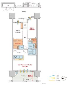 ヴェルディ・ザ・タワー広島Sta. 間取り B3 type