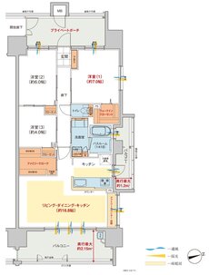 ヴェルディ・ザ・タワー広島Sta. 間取り D type