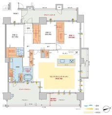 ヴェルディ・ザ・タワー広島Sta. 間取り J type
