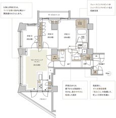 パークホームズ東高円寺 間取り Fタイプ