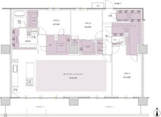 レーベン小田原 SKYS THE TOWER 間取り Ex-G type（エグゼクティブ）