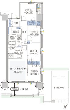 ハイムスイート新狭山 間取り Kg TYPE