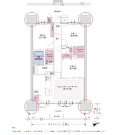 コネクトガーデン広島祇園 間取り Eタイプ
