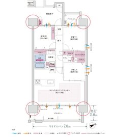 コネクトガーデン広島祇園 間取り Iタイプ