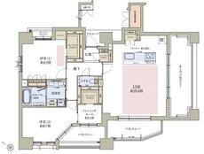 ワコーレ北野坂リアンツィオ 間取り C type