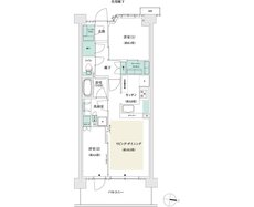 パークホームズ市が尾ブライトアベニュー 間取り Cタイプ