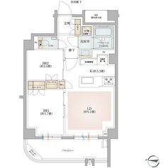 イノバス王子本町 間取り Iタイプ