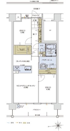 アルファステイツ太宰府五条 間取り G type