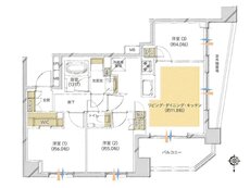 プレシス北浦和WEST 間取り Aタイプ