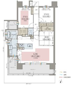 オーヴィジョン上熊本駅前II 間取り A TYPE