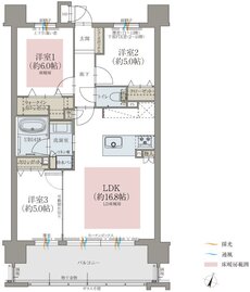 オーヴィジョン上熊本駅前II 間取り C TYPE