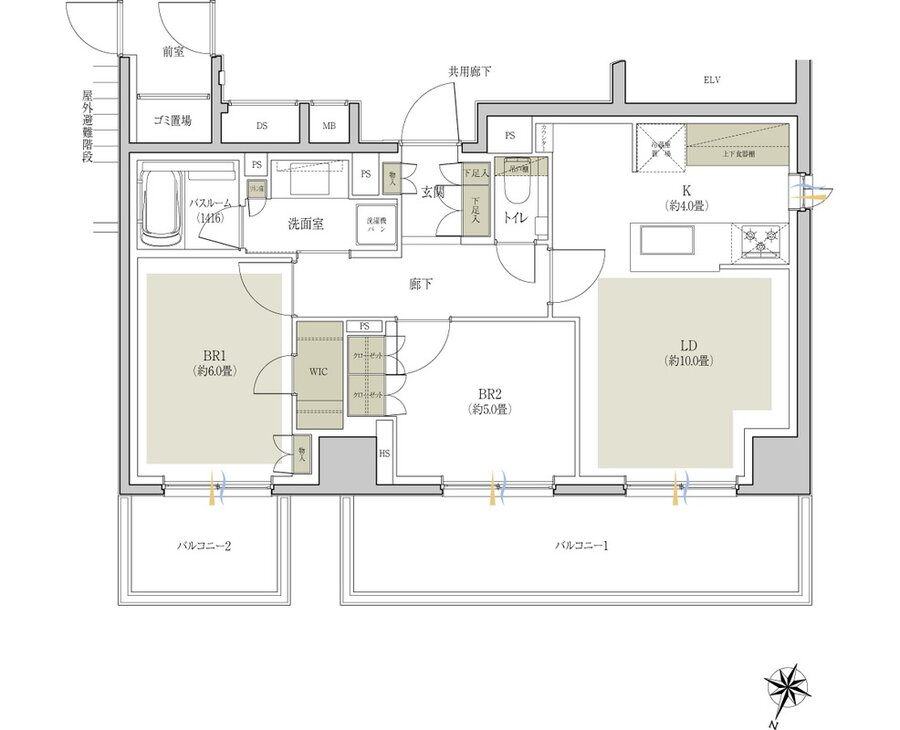 イノベイシア六番町 間取り Aタイプ