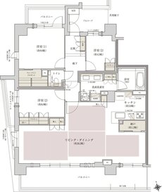 ジオ阿倍野松崎町グランテラス 間取り E type MENU 01