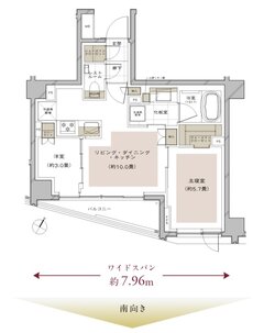 ピアース三軒茶屋テラス 間取り B TYPE［BASIC PLAN］