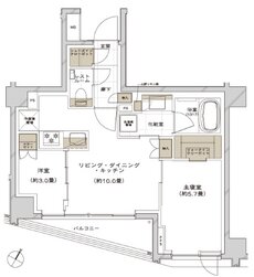 ピアース三軒茶屋テラス 間取り B TYPE