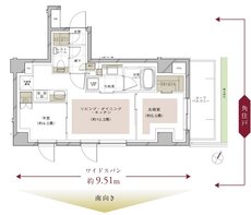 ピアース三軒茶屋テラス 間取り Nr type［BASIC PLAN］