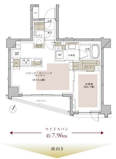ピアース三軒茶屋テラス 間取り B type ［MENU PLAN］