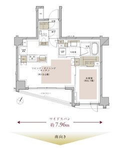 ピアース三軒茶屋テラス 間取り B TYPE［MENU PLAN］
