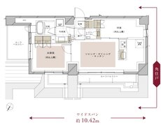 ピアース三軒茶屋テラス 間取り Lr type