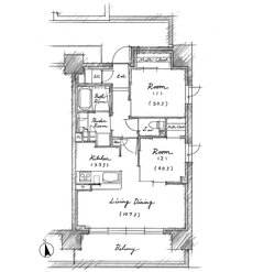 シエリア西明石駅前 間取り D TYPE
