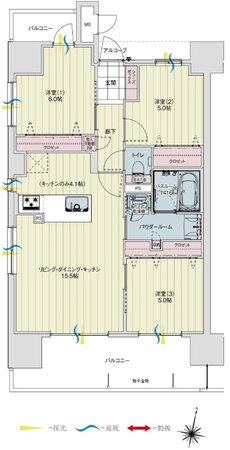 アルファステイツ今市中央通り 間取り A TYPE