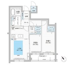 グランファーレ南郷13丁目駅前 間取り B type