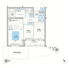 グランファーレ南郷13丁目駅前 間取り D1 type
