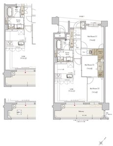 クラブスタイル桜並木駅ルクス 間取り Cタイプ