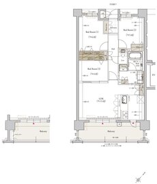 クラブスタイル桜並木駅ルクス 間取り Dタイプ