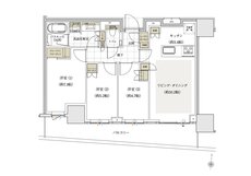 アトラス明大前 間取り Dタイプ