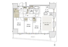 アトラス明大前 間取り Eタイプ