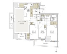 アトラス明大前 間取り Gタイプ