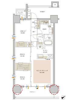 クレヴィア江古田 間取り A type