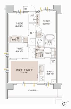 クレヴィア和光 間取り C TYPE