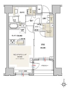 クレヴィア板橋区役所前 間取り C type