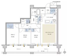 クレヴィア世田谷砧ザ・コート 間取り O type