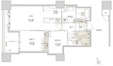 Tステージ フラッグス・ザ・トヨタ 間取り C1 TYPE（3階～15階）