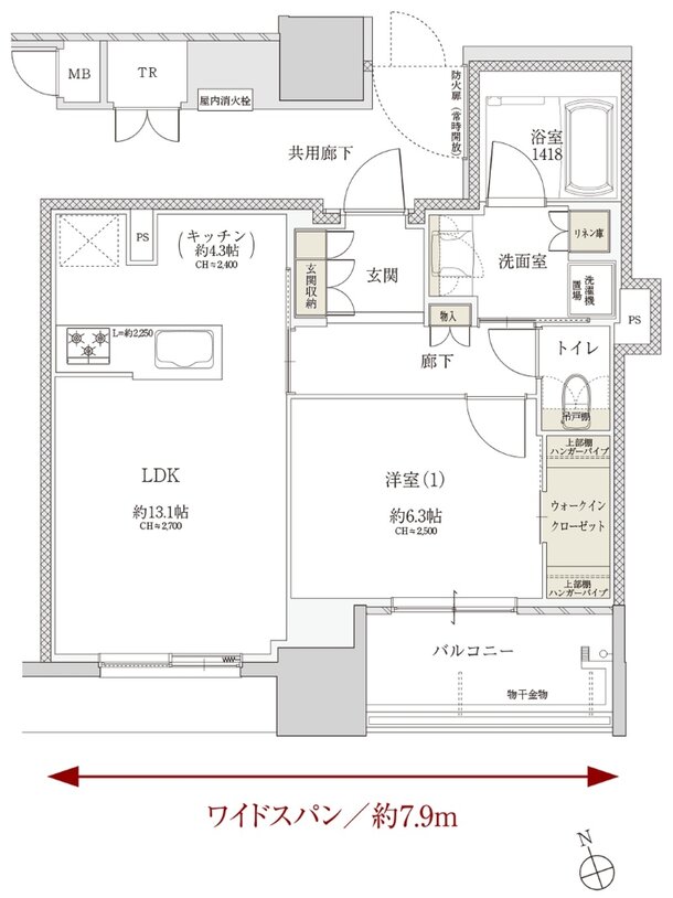 Tステージ フラッグス・ザ・トヨタ 間取り F TYPE