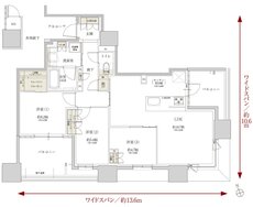 Tステージ フラッグス・ザ・トヨタ 間取り M TYPE
