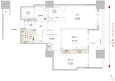 Tステージ フラッグス・ザ・トヨタ 間取り N1 type(7階～11階)