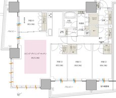 エスコンフィールドタワー 間取り F TYPE