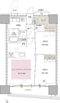 エスコンフィールドタワー 間取り R TYPE