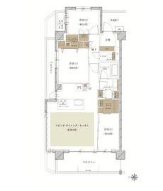 ヴェレーナ横浜岩井町ヒルズ 間取り M TYPE