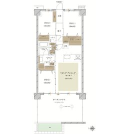 ヴェレーナ横浜岩井町ヒルズ 間取り Ct TYPE