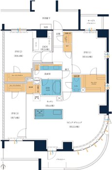 レーベン高知PROJECT 間取り O type