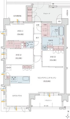 クレアネクスト別府四丁目 間取り Aタイプ