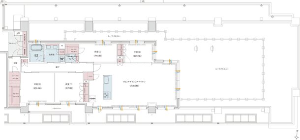 クレアネクスト別府四丁目 間取り Iタイプ
