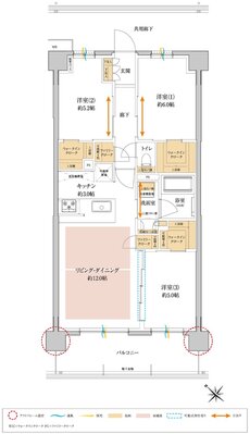 サンクレイドル瑞江 間取り B type